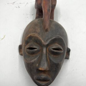 Antique African Yaoure Ceremonial Lo Mask Ivory Coast, Fine Art