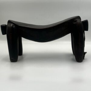 African Art, Vintage Hand Carved Ngoni Headrest Fine Art