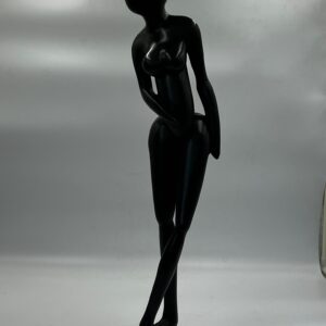 African Diviner, Hand Carved Beatific Woman Sculpture, Fine Art