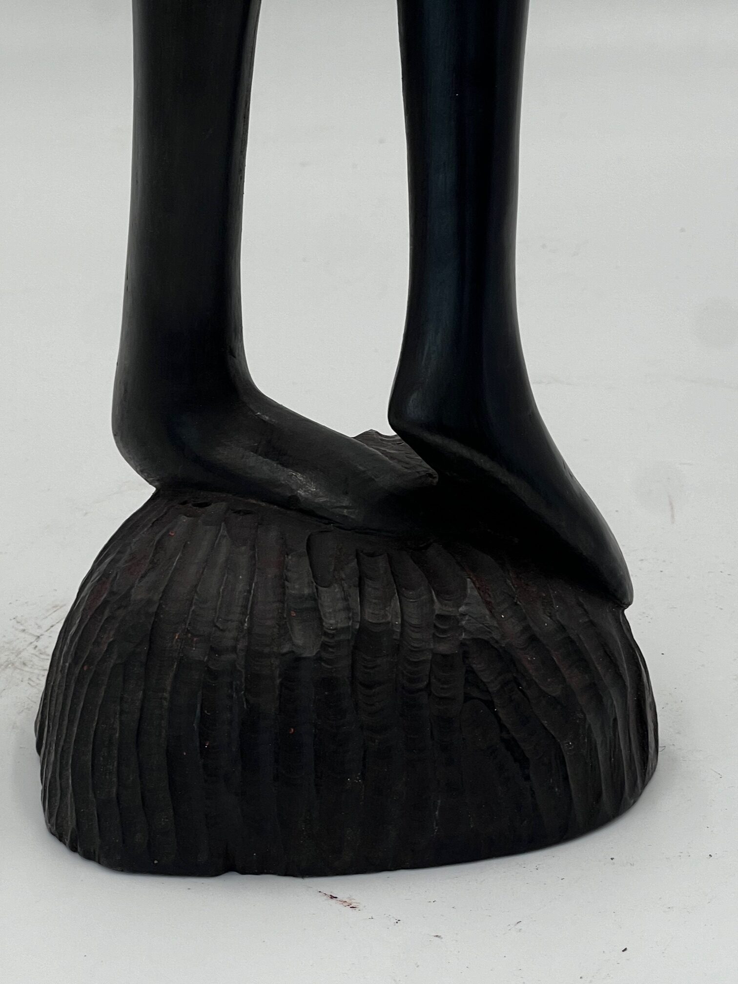 African Diviner, Hand Carved Beatific Woman Sculpture, Fine Art - Image 2