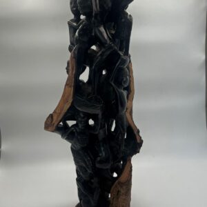 Impressive African Makonde Ujamaa Family Tree Of Life, Fine Wooden Art