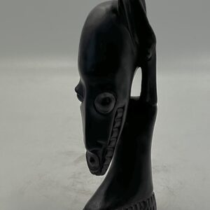 African Art, Rare Wooden Hand Carving Shetani Sculpture