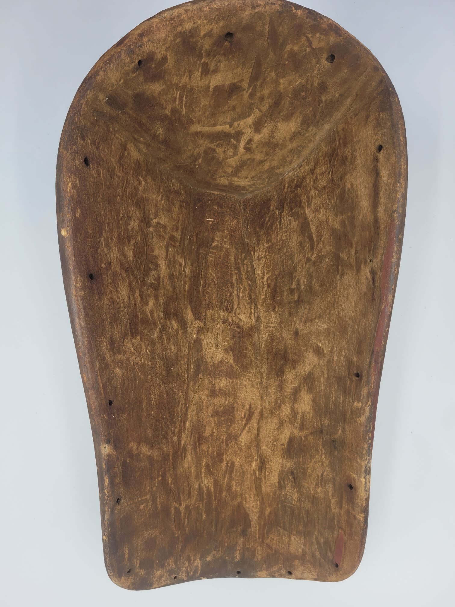 Traditional African Makonde Fertility Belly Mask, Fine Artwork - Image 3