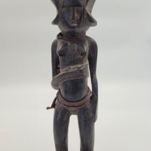 Unique Hand Carved Mwana Hiti Female Figure, African Art