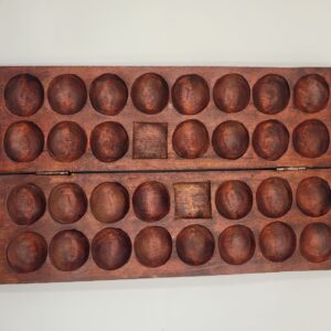 Abstract Art, Fine African Bao Mancala Board Game
