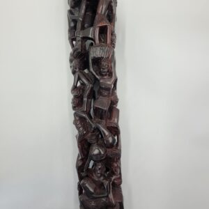 Abstract Art, Hand Carved Makonde Ujamaa Family Tree Of Life Sculpture