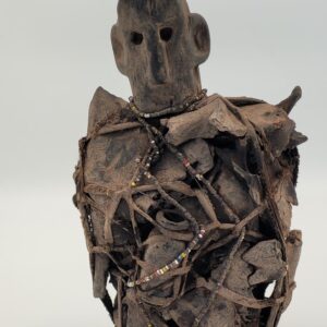 African Art, Hand Carved Nkondi Witchcraft Figure