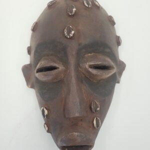 Antique Hand Carved Dan Mask, African Fine Art