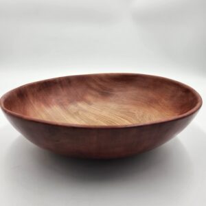 Exclusive Hand Carved Wooden Bowl With Unique Design, Fine Art