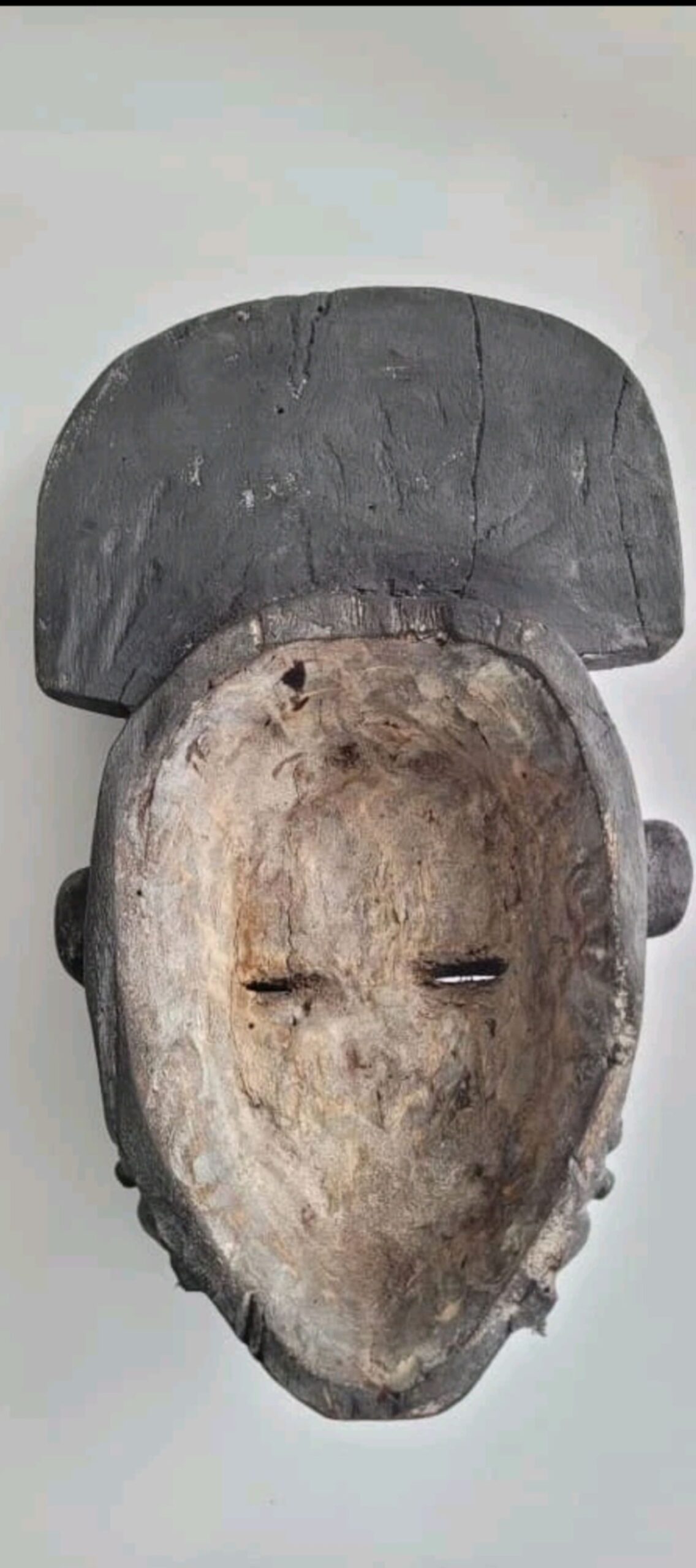 Traditional African Art, Unique Wooden Hand Carved Mask - Image 9