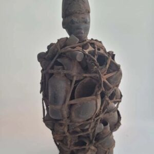 Unique African Bakongo Nkondi Fetish Figure, Fine Art