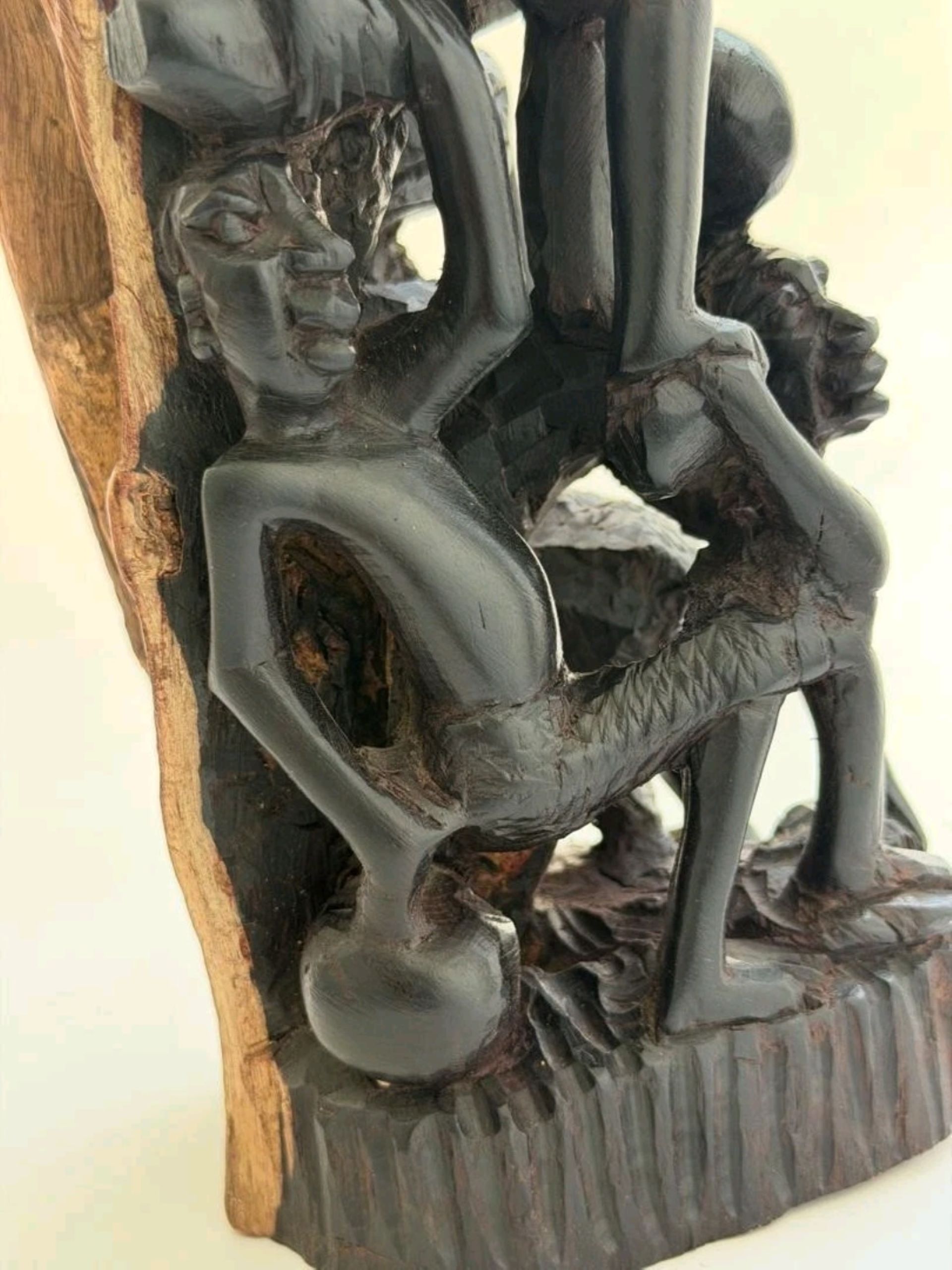 Unique African Makonde Ujamaa Family Tree Of Life Sculpture, Fine Art - Image 4