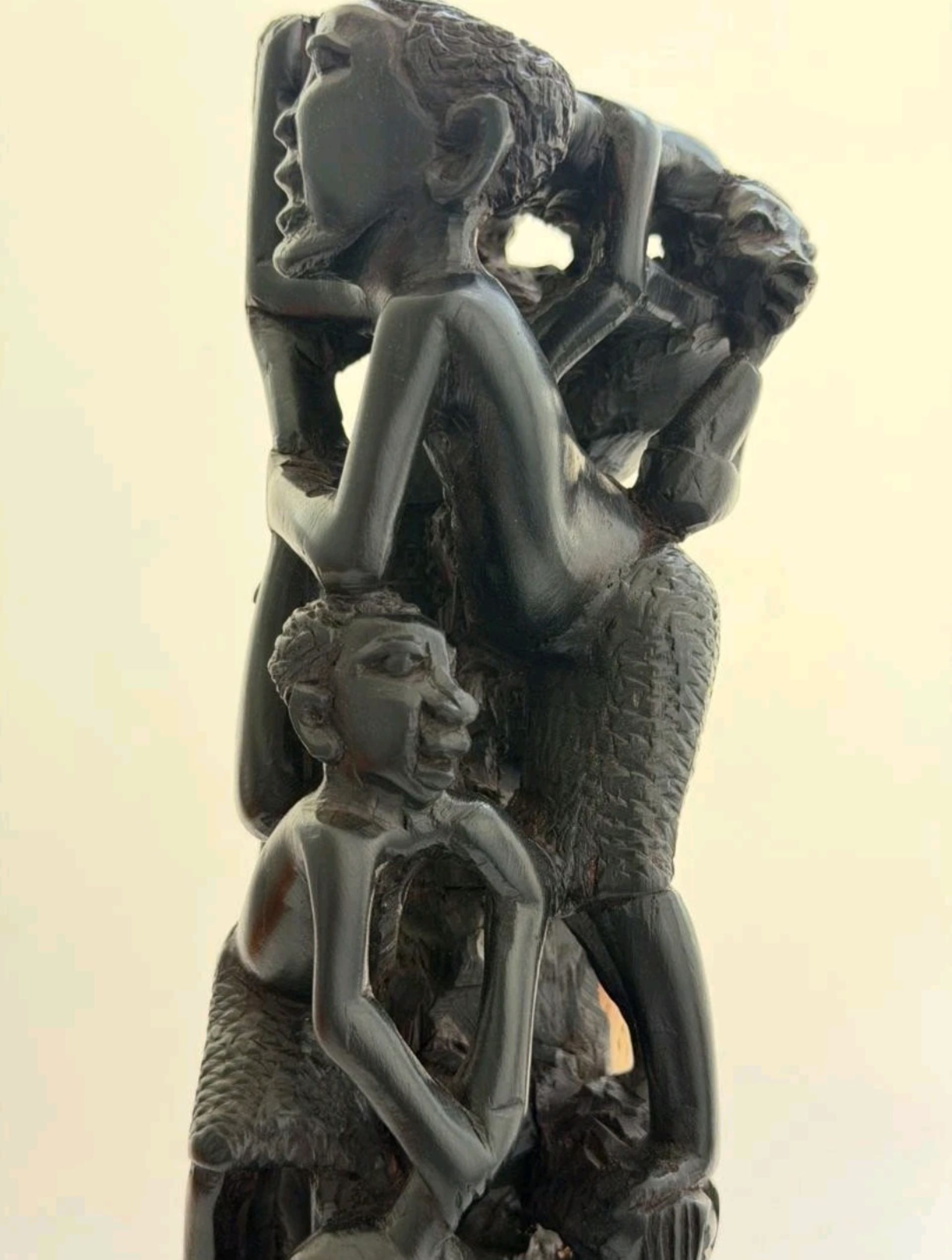 Unique African Makonde Ujamaa Family Tree Of Life Sculpture, Fine Art - Image 6