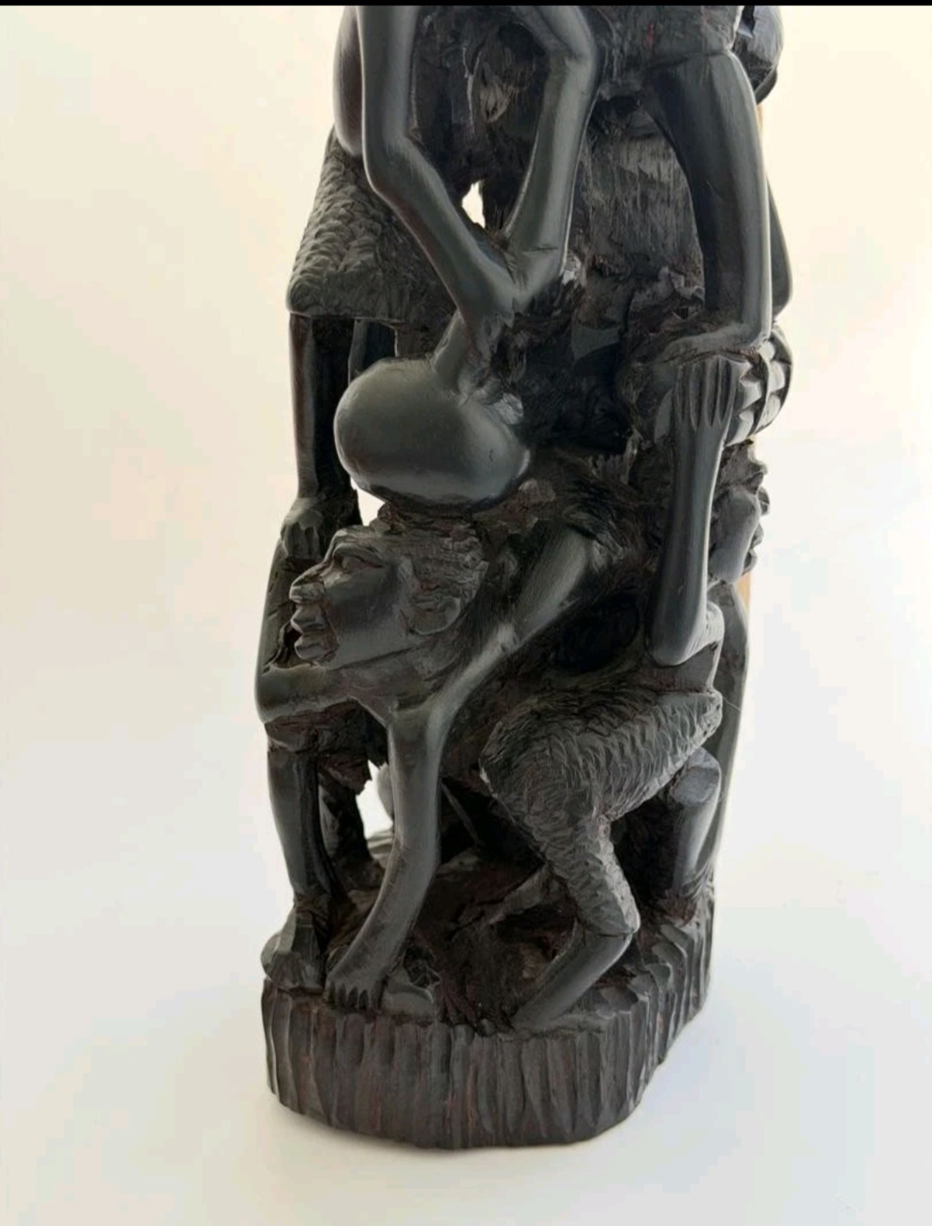 Unique African Makonde Ujamaa Family Tree Of Life Sculpture, Fine Art - Image 7