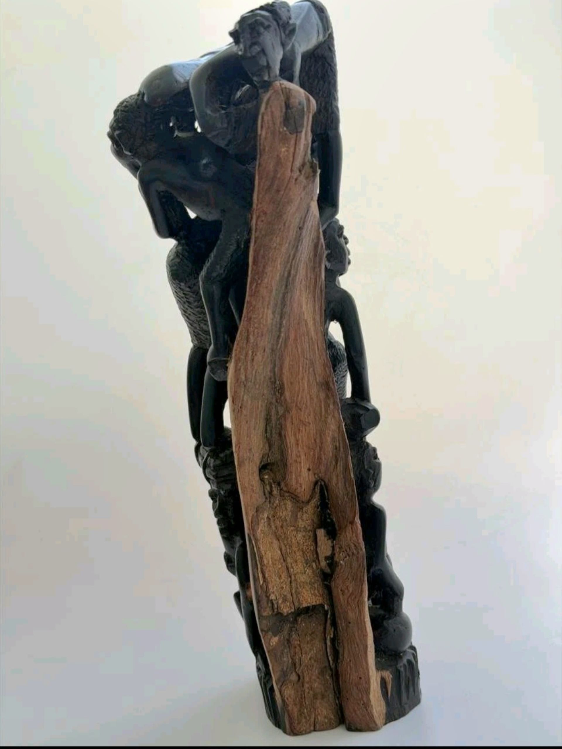 Unique African Makonde Ujamaa Family Tree Of Life Sculpture, Fine Art - Image 11