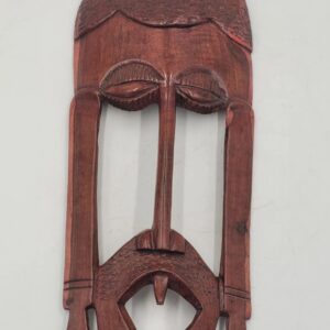 Unique Polished Hand Carved African Maasai Mask, Wall Décor